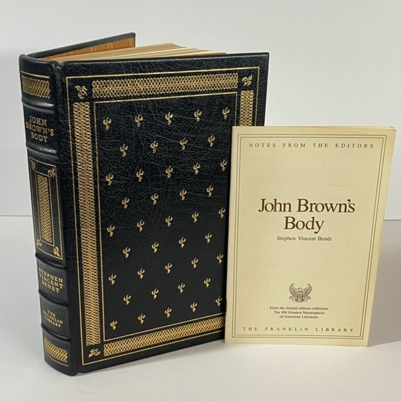 The Franklin Library - John Brown’s Body by Stephen Vincent Benet - 1976 Leather - Picture 1 of 6